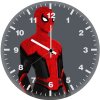 spiderman far from home fan art uv wall clock