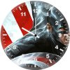 captain america the us agent os wall clock