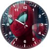 spiderman digital art s4 wall clock