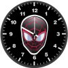 spiderman sticker minimal badge ma wall clock