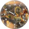 wonder woman london dm wall clock