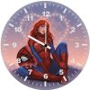 the rise of spider woman 6l wall clock