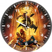 goblin towards spider man db wall clock