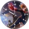 captain marvel movie concept art l1 wall clock
