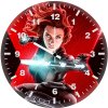 black widow ul wall clock