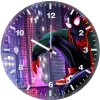 spider man miles 5k wall clock