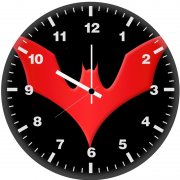 batman beyond logo sh wall clock