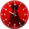 chibi the batman red alert of wall clock