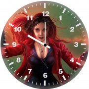 art wanda maximoff q5 wall clock