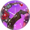 miles morales spider verse art 7u wall clock