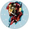 iron man marvel heroes art 11 wall clock