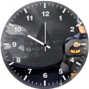 batman knight ik wall clock