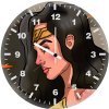 wonder woman cartoonic art xn wall clock