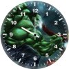 iron man vs hulk art 0s wall clock