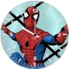 spiderman spider web 0d wall clock