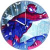 spider man around the city rz wall clock