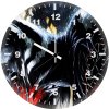 spiderman into venom ta wall clock
