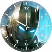 batman bat eye 5o wall clock
