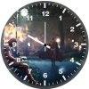 deadpool and batman xx wall clock