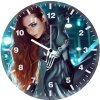 venom girl cosplay zo wall clock