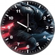 the batman caped crusader in midnight glory d1 wall clock