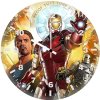 iron man journey 34 wall clock