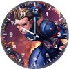 all heroes artwork ku wall clock