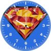 superman logo art gd wall clock