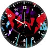 batman falling i7 wall clock