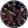 batman on horse wk wall clock