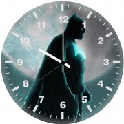 batman artwork i0 wall clock