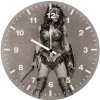 wonder woman spartan kick 94 wall clock