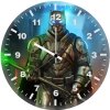 batman with krypton sword vh wall clock