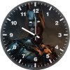 batman as christian bale 2i wall clock