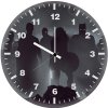 justice leagueart fd wall clock