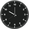 black panther art tb wall clock