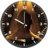 black adam x shazam 4a wall clock