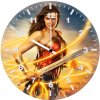 cosplay of wonder woman jx wall clock