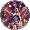 little girl wonder woman az wall clock