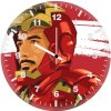 iron man new artwork 0n wall clock
