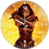 wonder woman vj wall clock
