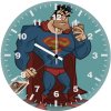 drunk superman pa wall clock