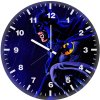 batman rain comic art 6t wall clock