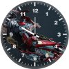 tony stark suits up as iron man q7 wall clock