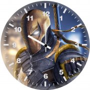 deathstroke art 9b wall clock