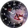 venom vs spiderman 70 wall clock