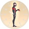 spider man miles minimalism 6e wall clock
