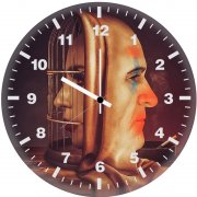 joker folie a deux fan made 27 wall clock