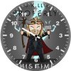thor unstoppable rise px wall clock