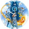 fantastic four the guardian dj wall clock